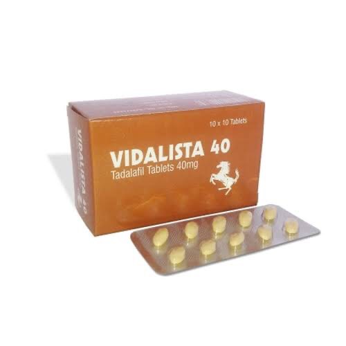 Vidalista 40 (Tadalafil) Tablets | Generic Cialis: Uses